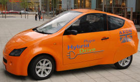 UK hybrid electric car from Axon